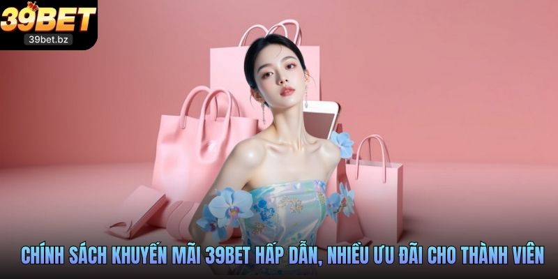 Chính sách khuyến mãi 39BET hấp dẫn, nhiều ưu đãi dành cho thành viên